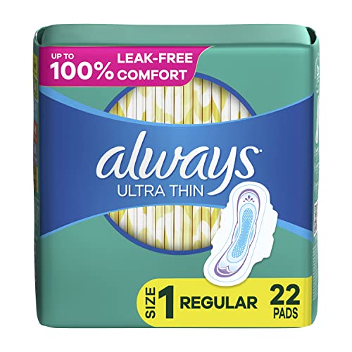 Always Ultra Thin Pads - Size 1 - Regular - 22ct