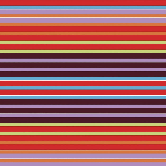 6'x6' Umbrella Striped - Sun Squad™