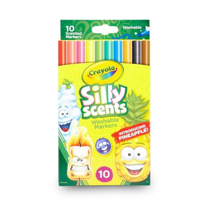 Crayola Silly Scents Markers Fineline 10ct