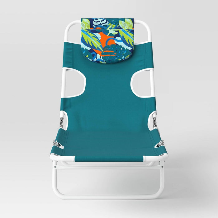 Ocean Beach Lounger - Teal - Sun Squad™