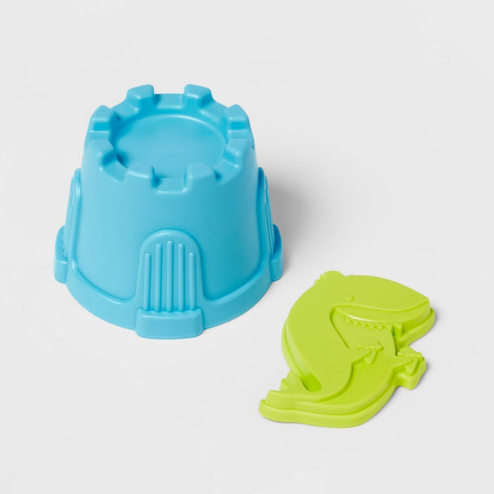 Kids' Shark Sand Bucket 5pc Set - Sun Squad™