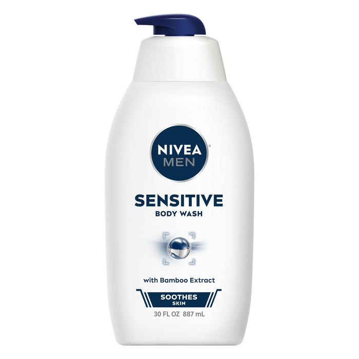 NIVEA Men Sensitive Body Wash with Bamboo Extract - 30 fl oz072140033514