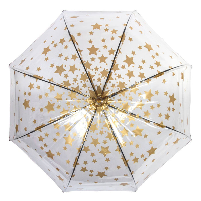 ShedRain Bubble With Stars Bubble Umbrella - Clear