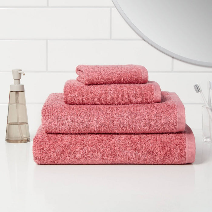 Everyday Bath Towel Pink - Room Essentials™