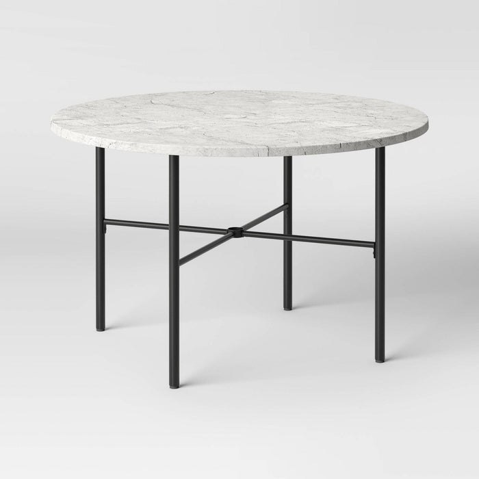 Northmont 4 Person Round Patio Dining Table, Outdoor Furniture - Threshold™ designed with Studio McGee (LOCAL PICKUP ONLY)