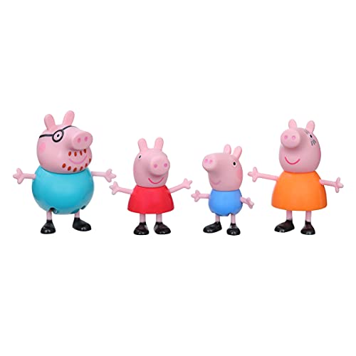 Peppa Pig Peppa's Adventures Peppa's Family Figure 4-Pack Toy