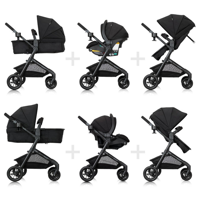 Evenflo Pivot Travel System - Oxford Black (LOCAL PICKUP ONLY)