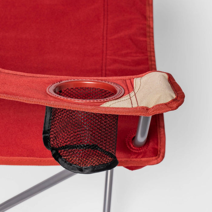Outdoor Portable Quad Chair Red - Embark™