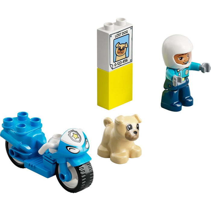 LEGO DUPLO Rescue Police Motorcycle Toy 10967