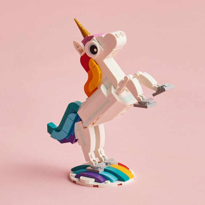 LEGO Creator 3 in 1 Magical Unicorn Toy Animal Playset 31140