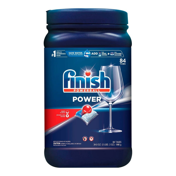 Finish Power Dishwasher Detergent - 84ct