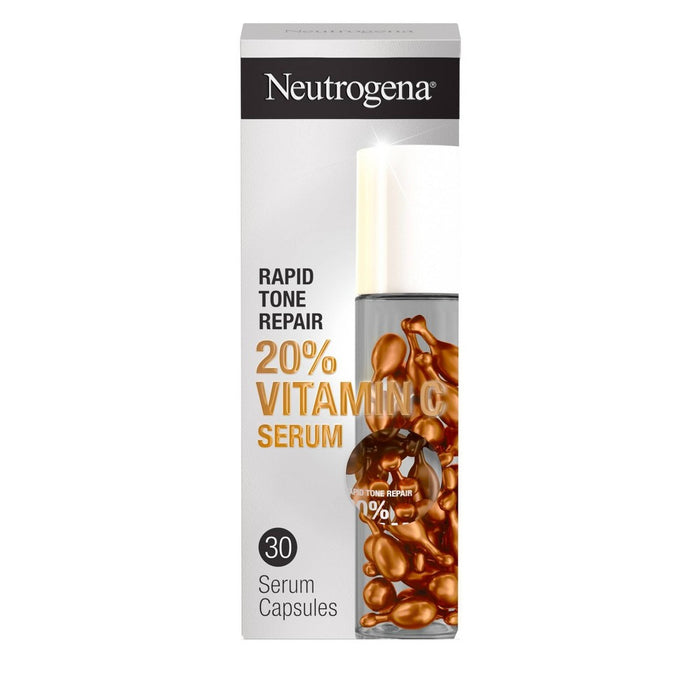 Neutrogena Rapid Tone Repair Vitamin C Serum Capsules - 30ct