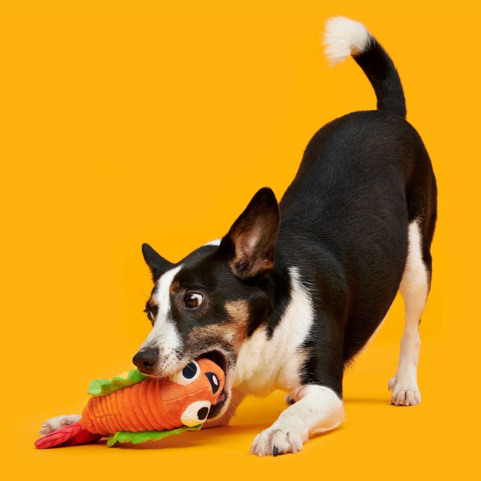 BARK Eduardo The Shrimp Taco Dog Toy