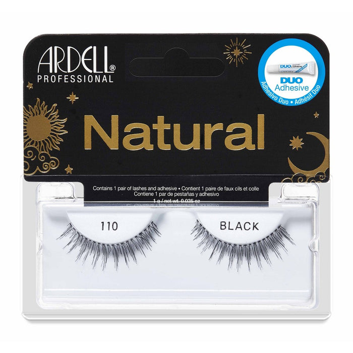 Ardell Natural 110 False Eyelashes - Black - 1pr074764362551
