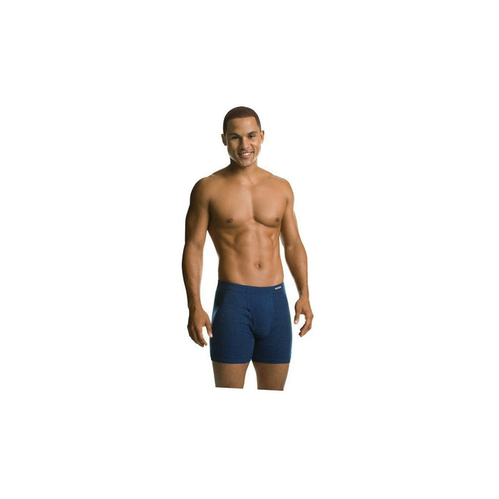 Hanes Men's 5pk Comfort Soft Waistband Boxer Briefs - Blue L