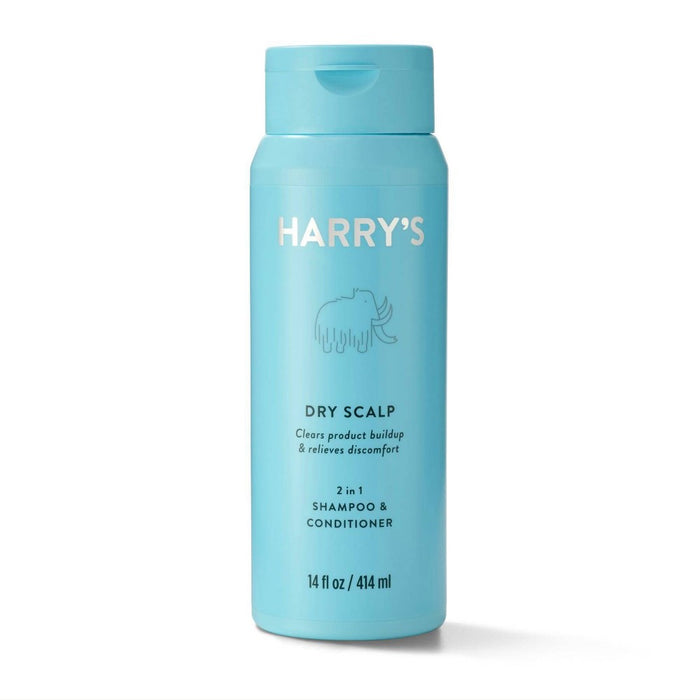 Harry's Men's Dry Scalp 2-in-1 Shampoo and Conditioner with Aloe – 14 fl oz