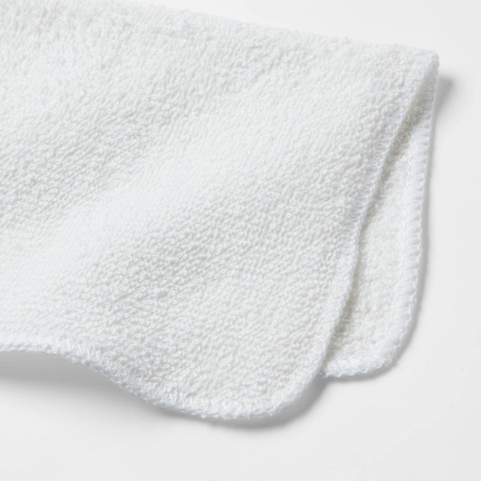 6pk Washcloth Set White - Room Essentials™