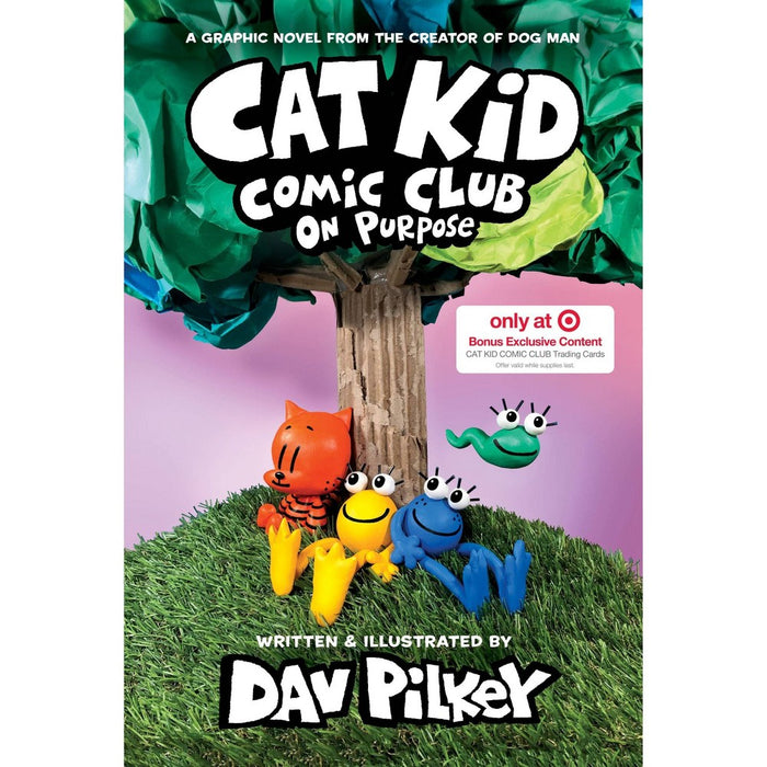 CAT KID COMIC CLUB #3 - Target Exclusive Edition by Dav Pilkey (Hardcover)