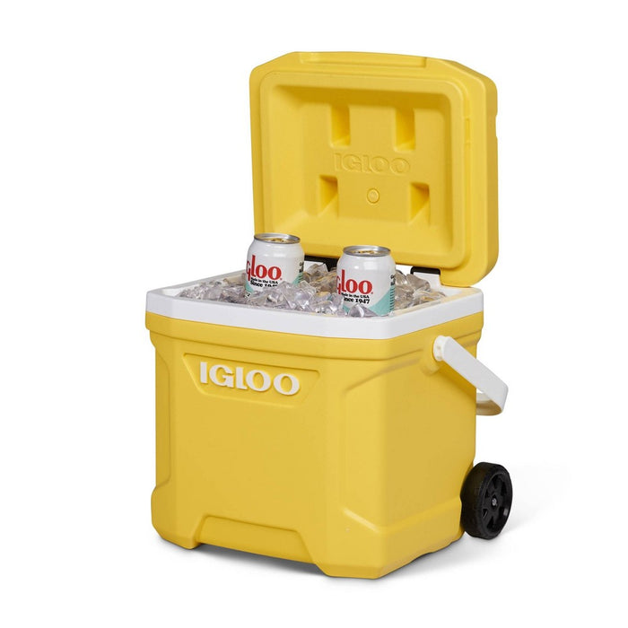 Igloo Latitude 16qt Roller Cooler - Yellow