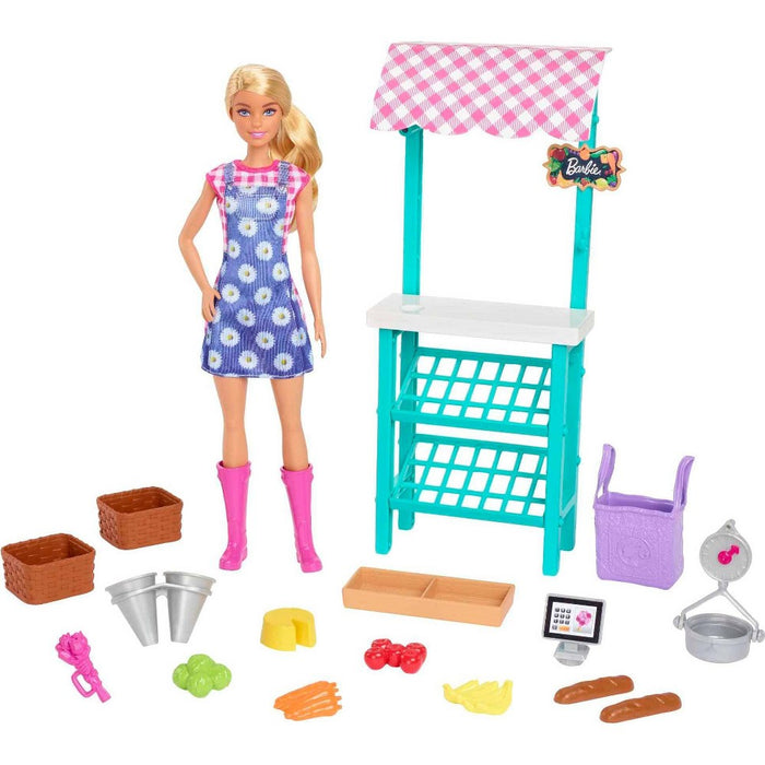 Barbie Farmers Market Playset3