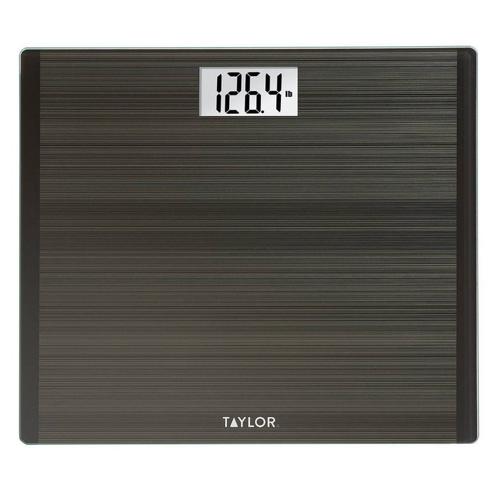 Wide Platform and High Capacity Digital Scale Black - Taylor