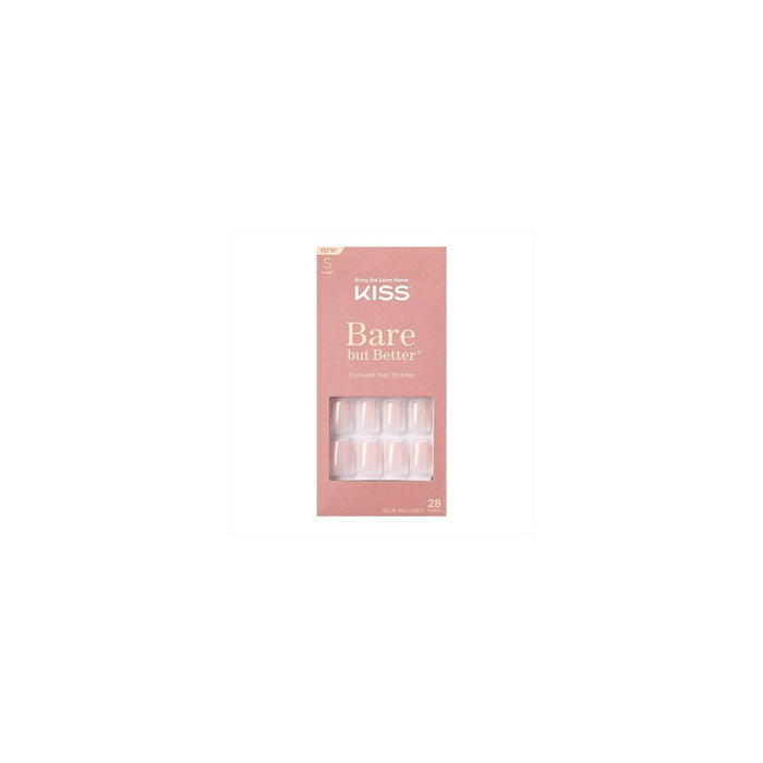 KISS Bare But Better TruNude Fake Nails - Nudies - 28ct