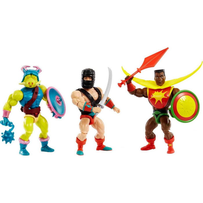 Masters of the Universe Sun-Man Rulers of the Sun  3pk (Target Exclusive) *NEW*