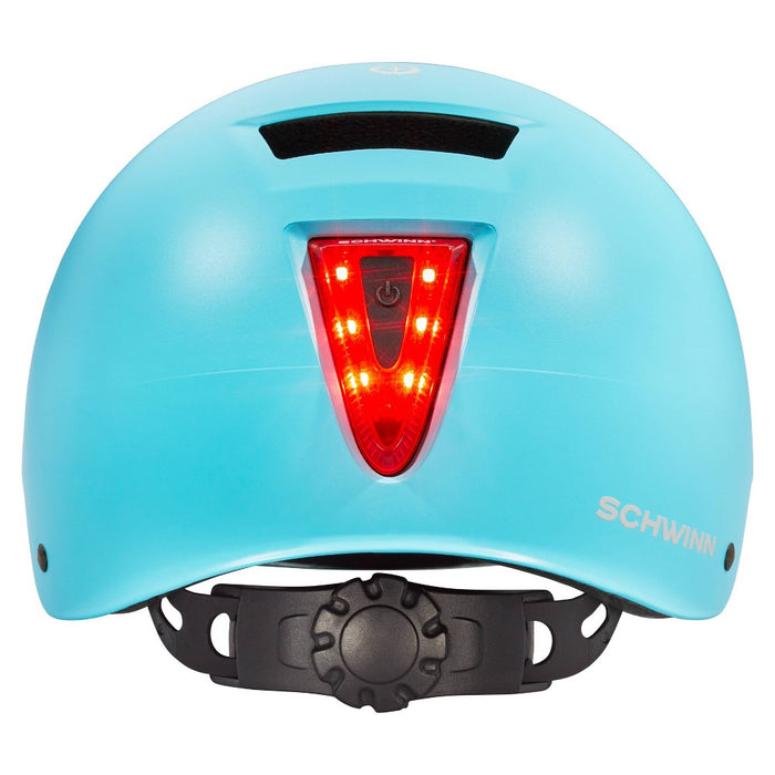 Schwinn Women's Radiant LED Bike Helmet - Matte Light Blue