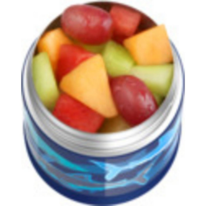 Thermos 10oz FUNtainer Food Jar with Spoon - Navy Sharks