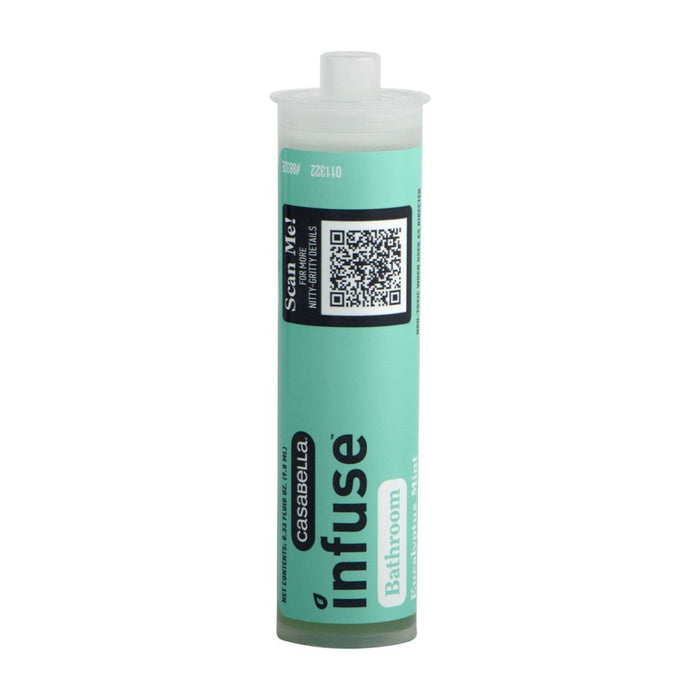 Casabella Infuse Cartridge Bathroom Cleaner - Eucalyptus Mint - 0.33oz