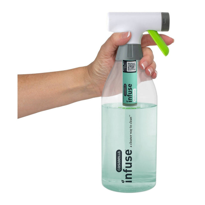 Casabella Infuse Cartridge Bathroom Cleaner - Eucalyptus Mint - 0.33oz