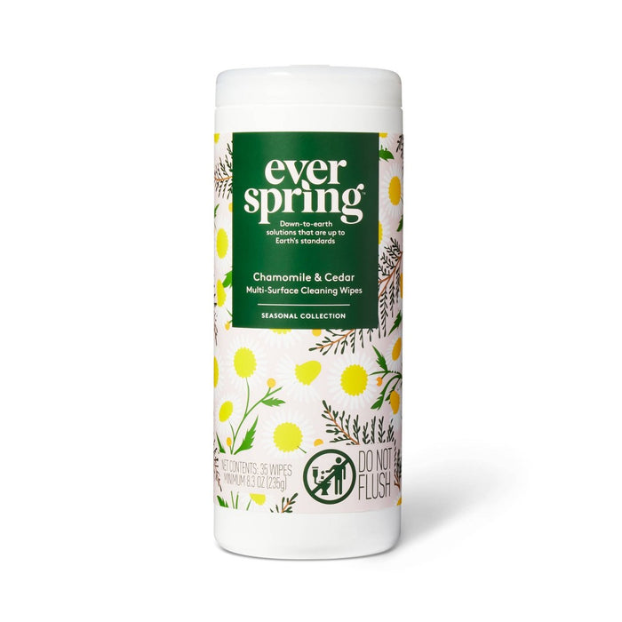 Wipes - Chamomile & Cedar - 35ct - Everspring™