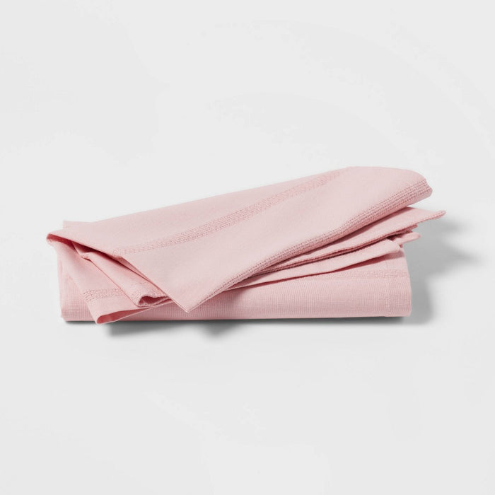 2pk Cotton Napkins Pink - Threshold™