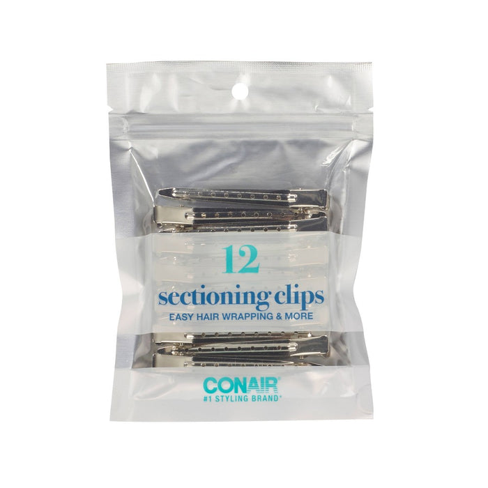 Conair Metal Styling Clips Value Pack - 12pc *NEW & SEALED*