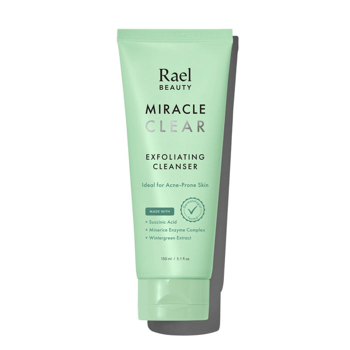 Rael Beauty Miracle Clear Succinic Acid Gentle Exfoliating Cleanser - 5 oz NEW