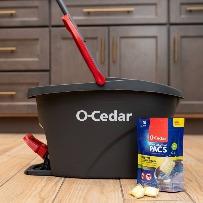 O-Cedar Pacs Hard Floor Cleaner - Crisp Citrus - 10ct