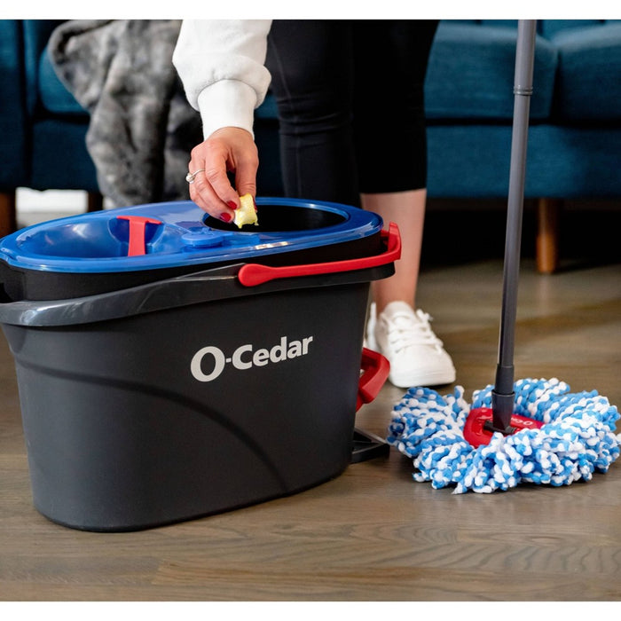 O-Cedar Pacs Hard Floor Cleaner - Crisp Citrus - 10ct