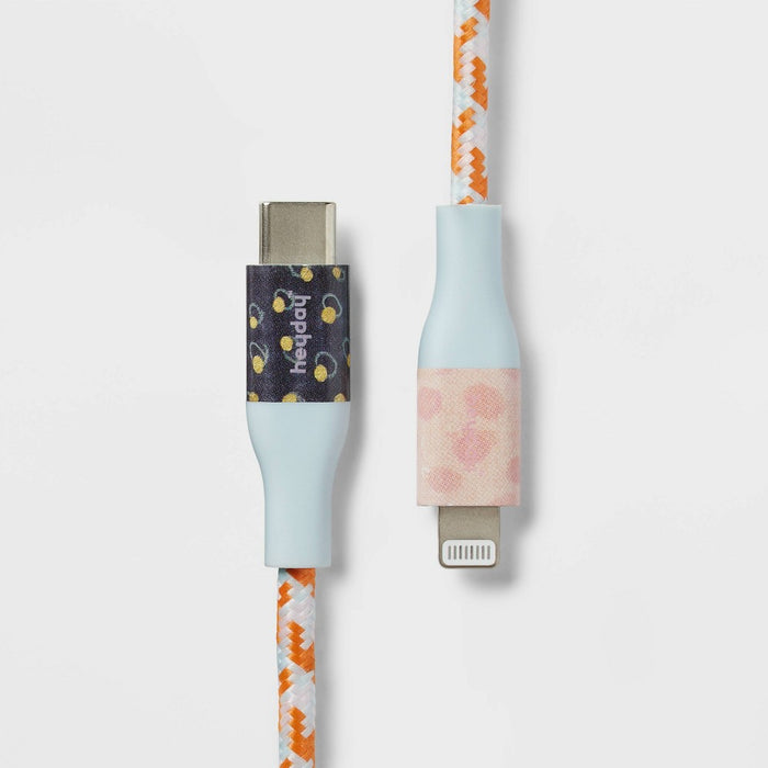 6' Lightning to USB-C Braided Cable - heyday™ with Aliyah Salmon