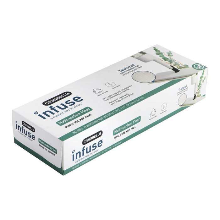 Casabella Infuse Disposable Mop Refill Pad - 15ct