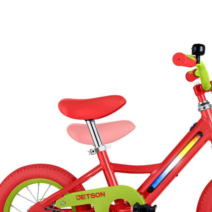 Jetson JLR G 12" Kids' Light Up Bike - Red/Lime (LOCAL PICKUP ONLY)