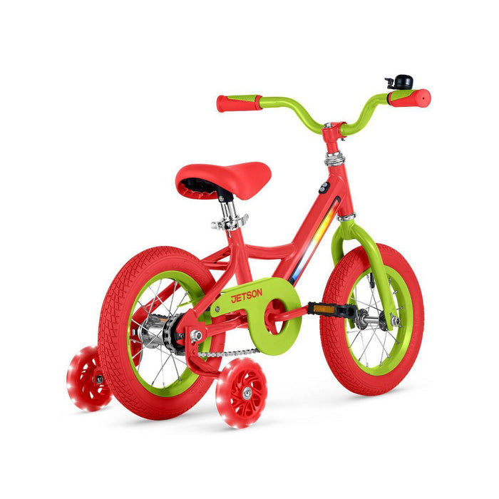 Jetson JLR G 12" Kids' Light Up Bike - Red/Lime (LOCAL PICKUP ONLY)