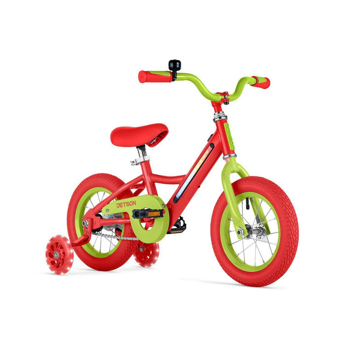 Jetson JLR G 12" Kids' Light Up Bike - Red/Lime (LOCAL PICKUP ONLY)