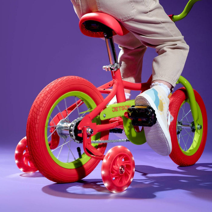 Jetson JLR G 12" Kids' Light Up Bike - Red/Lime (LOCAL PICKUP ONLY)
