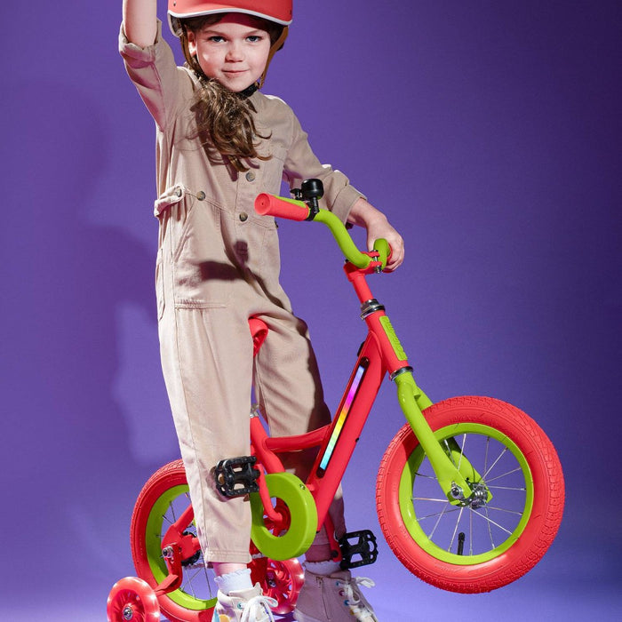 Jetson JLR G 12" Kids' Light Up Bike - Red/Lime (LOCAL PICKUP ONLY)