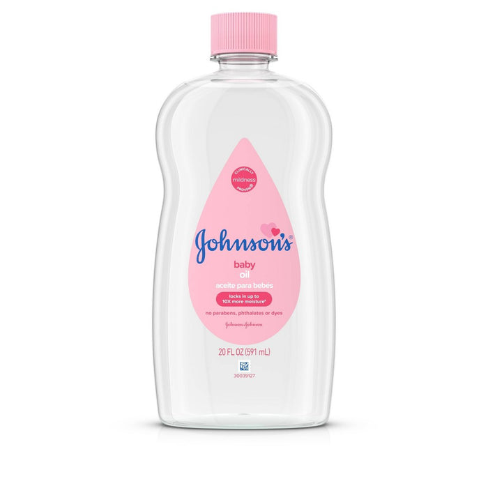 Johnson's Baby Oil Original Mineral - 20oz