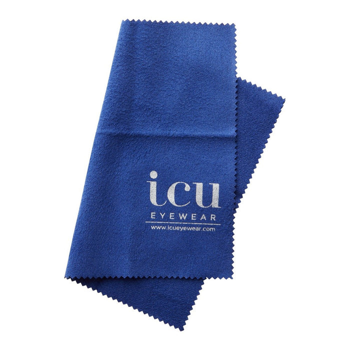 ICU Eyewear Microfiber Cleaning Cloth - Navy Blue3