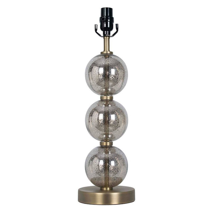 Large Stacked Glass Ball Table Lamp Base Brass - Threshold™ (LOCAL PICKUP ONLY)