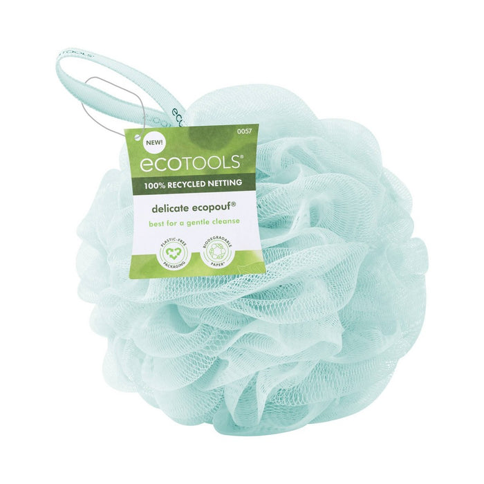 EcoTools Delicate EcoPouf Loofah - Glacial Blue