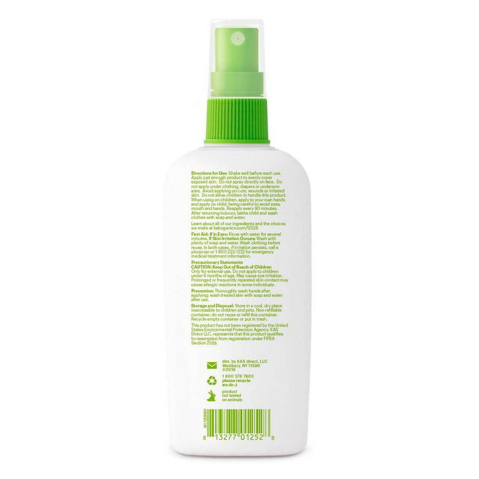 Babyganics Natural DEET-Free Insect Repellent - 6 fl oz Spray Bottle