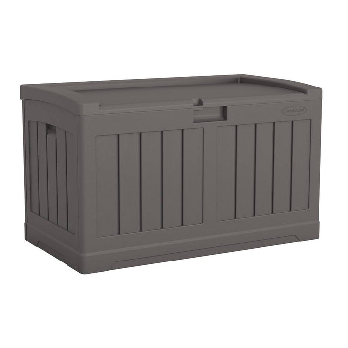 Suncast 50gal Deck Box with Seat - Dark Gray (LOCAL PICKUP ONLY)